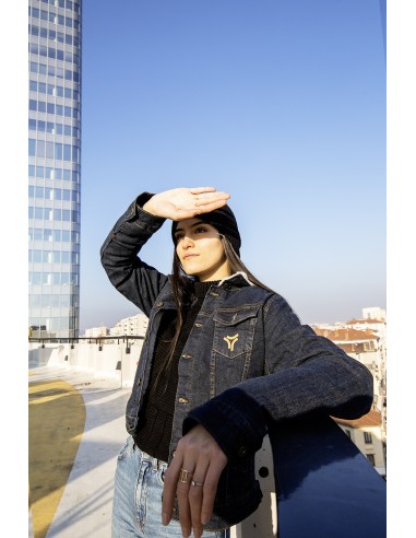 VESTE JEANS DOUBLÉE SHERPA UNISEXE VESTE JEANS DOUBLÉE SHERPA UNISEXE