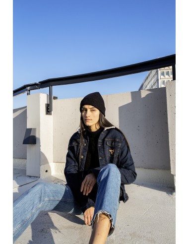 VESTE JEANS DOUBLÉE SHERPA UNISEXE VESTE JEANS DOUBLÉE SHERPA UNISEXE