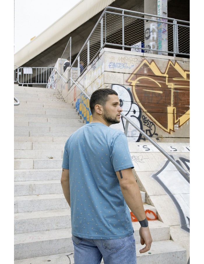 T-shirt  MULTI SIGN à col rond 100%...